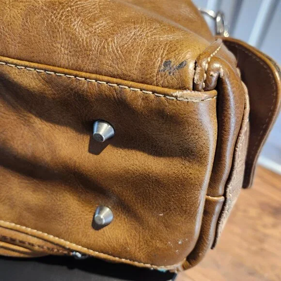 Montana West Purse / Brown and Turquoise - Picture 12 of 13